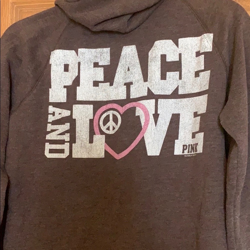 Victoria’s Secret Pink brown hoodie